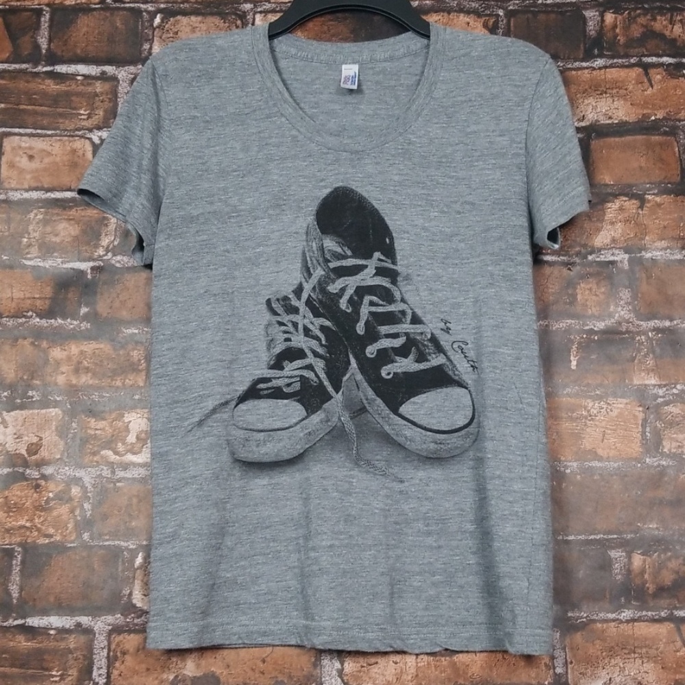 American Apparel| High Top Graphic T shirt